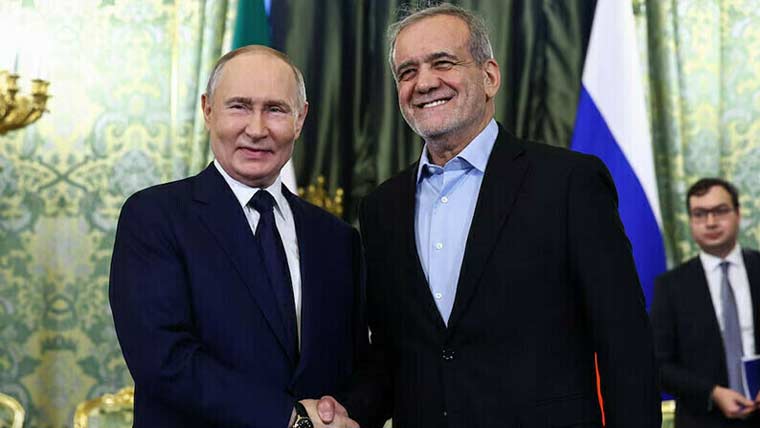 روس ایران کو امریکی اہداف کی خفیہ معلومات فراہم کر رہا ہے، امریکی میڈیا