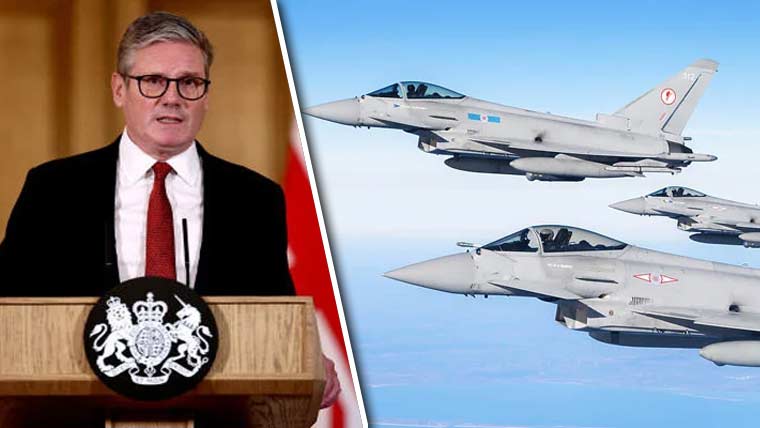برطانیہ کے 4 لڑاکا طیارے خلیجی ریاستوں کے دفاع کیلئے تعینات