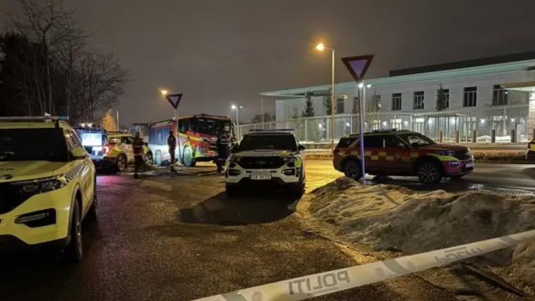 ناروے کے دارالحکومت میں امریکی سفارت خانے کے باہر زور دار دھماکہ