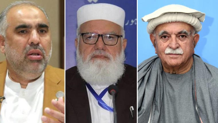 لیاقت بلوچ سے محمود اچکزئی اور اسد قیصر کا رابطہ، سیاسی و سکیورٹی صورتحال پر گفتگو