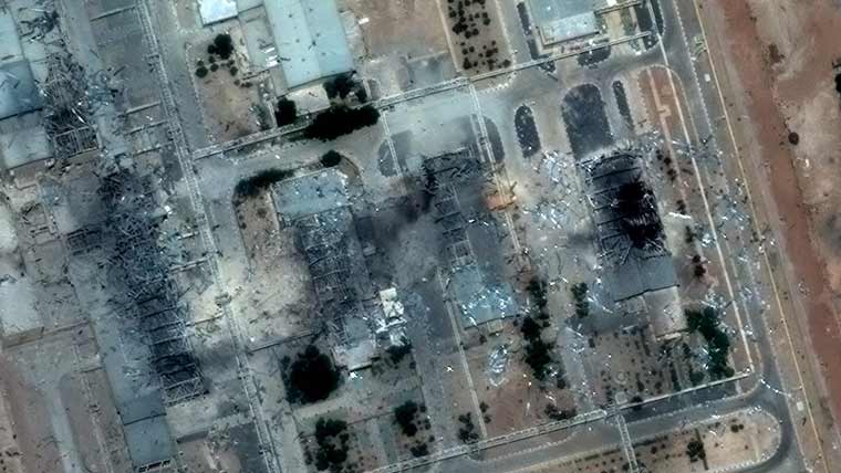 اصفہان میں امریکی حملوں سے شعاعی عمل کی تنصیب متاثر