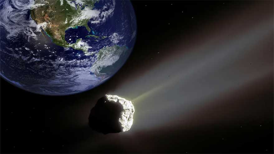 Scientists predict 'city killer' asteroid would crash into the Moon