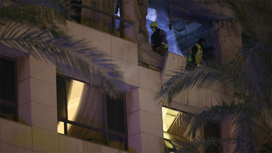 'Nowhere safe' after Israeli strike on central Beirut hotel