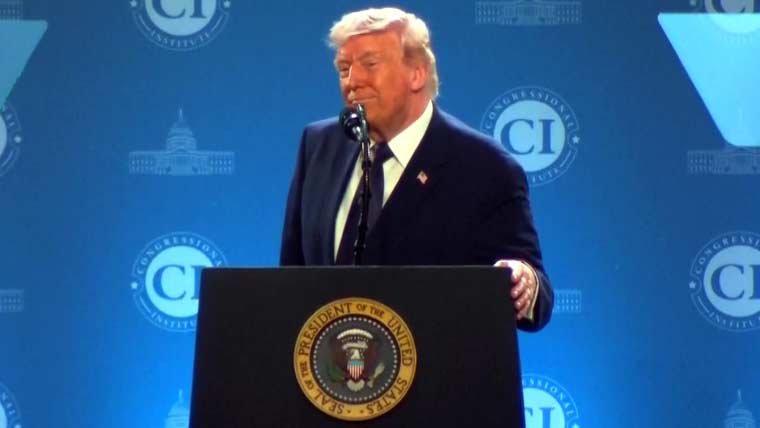 ایران کی جنگ خاتمے کے قریب ہے: امریکی صدر ڈونلڈ ٹرمپ