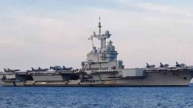 فرانس کا مشرق وسطیٰ میں کشیدگی کے باعث بحری جہاز تعینات کرنے کا اعلان