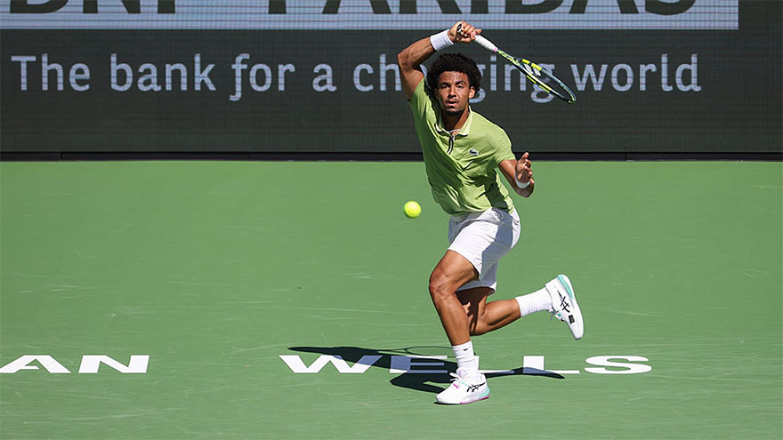 Fils surprises Auger-Aliassime to set Zverev quarter-final clash