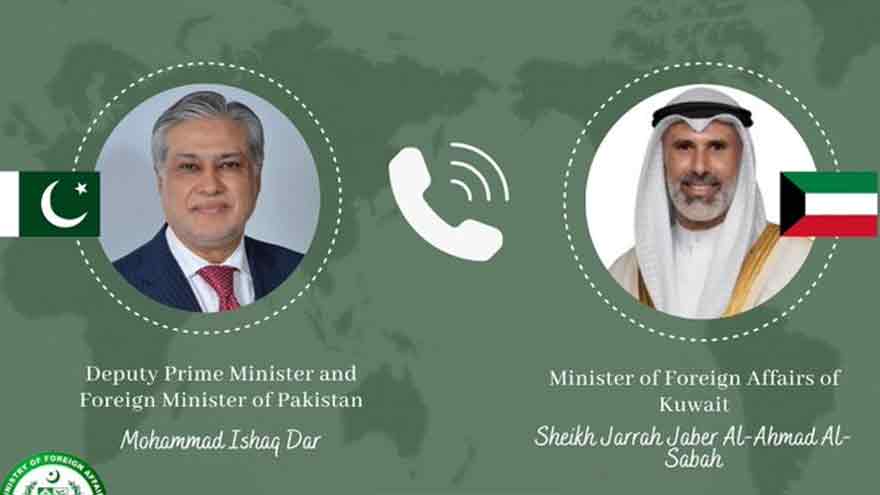 Pakistan expresses solidarity with Kuwait amid regional tensions