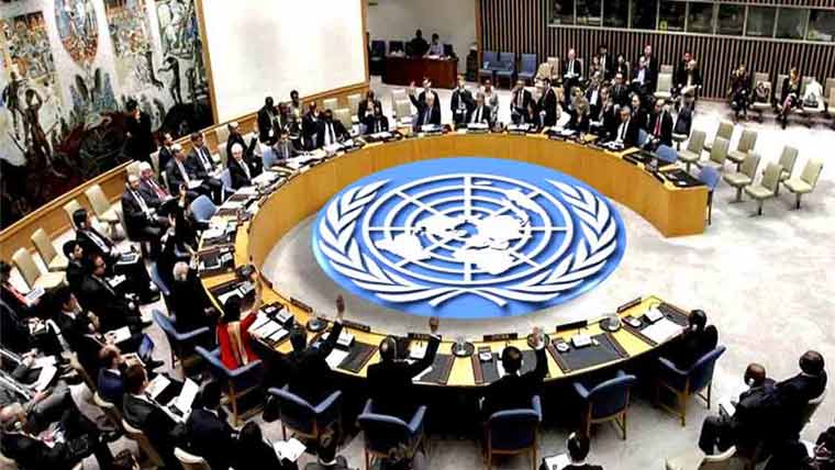 امریکا نے سلامتی کونسل میں روس کی جنگ بندی کی قرارداد ویٹو کر دی