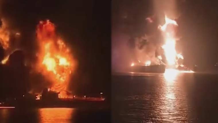 عراق کی سمندری حدود میں 2 غیر ملکی آئل ٹینکرز پر حملہ، جانی نقصان