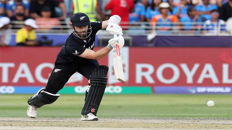New Zealand's Williamson launches line of boxes after low blow from Steyn