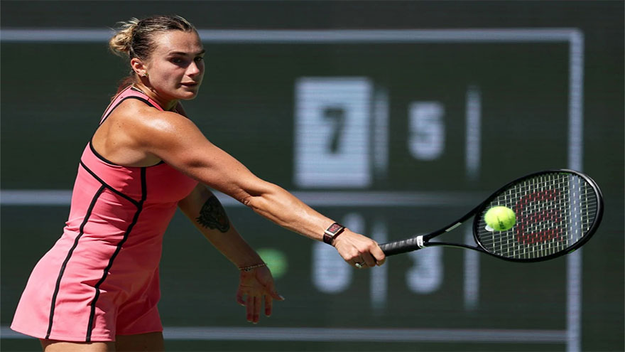Sabalenka out-guns Mboko to reach Indian Wells semi-finals