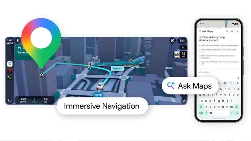 Google Maps gets smarter with Gemini AI for answering real-world questions