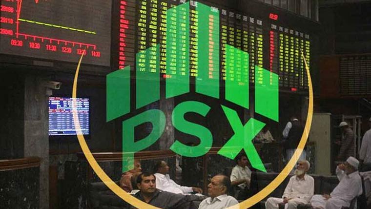 پاکستان سٹاک مارکیٹ میں کاروبار کے دوران اتار چڑھاؤ