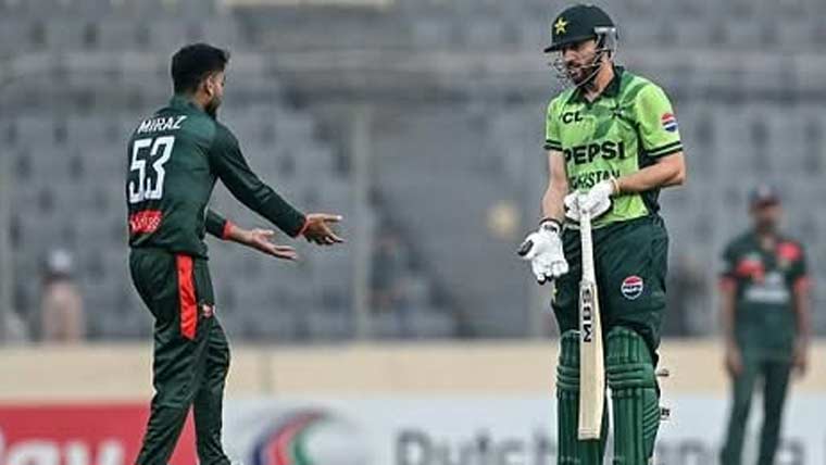 مہدی حسن میراز کی سلمان آغا کو رن آؤٹ کرنے کی ویڈیو وائرل ہوگئی