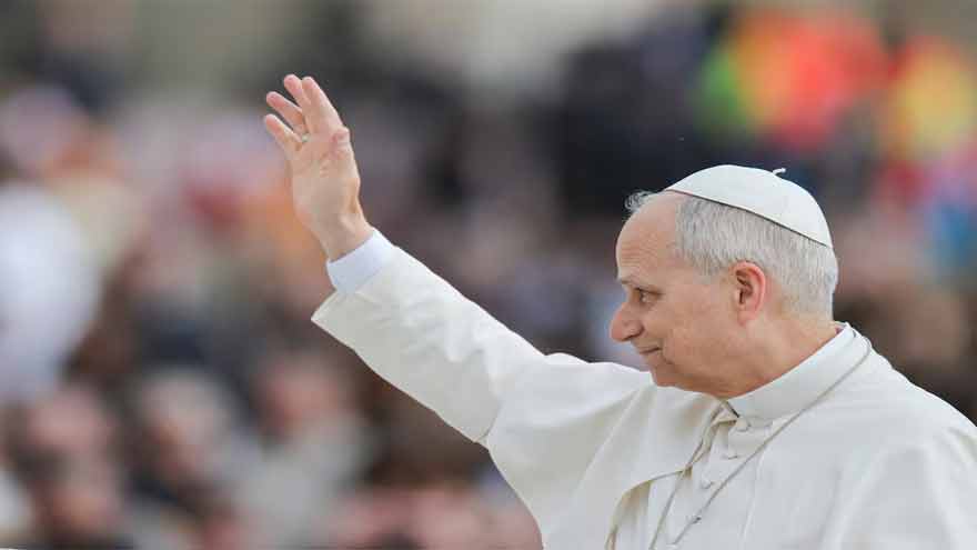 Pope Leo says Christians who start wars should go to confession