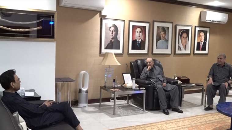 صدر مملکت سے محسن نقوی اورخالد صدیقی کی ملاقات،مختلف اُمور پر تبادلہ خیال