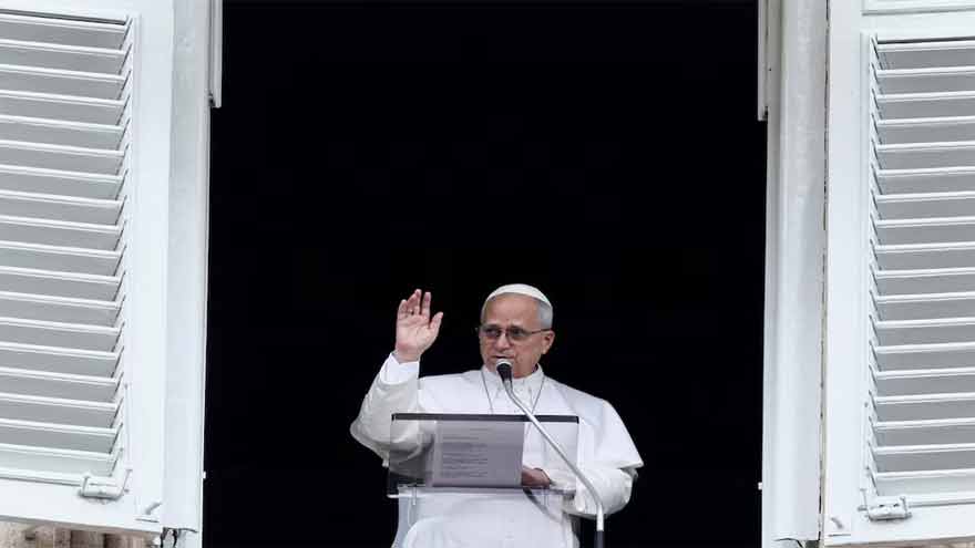 Pope Leo decries 'atrocious violence' in Iran war, urges ceasefire