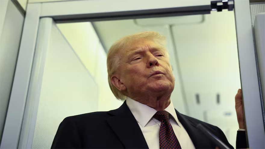 Dunya News Trump accuses Iran of using AI to spread disinformation