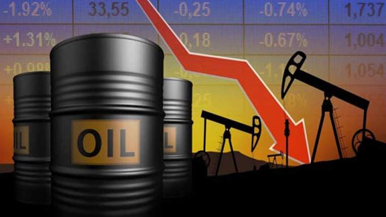 کاروباری ہفتے کے آغاز میں عالمی منڈی میں خام تیل کی قیمتوں میں کمی