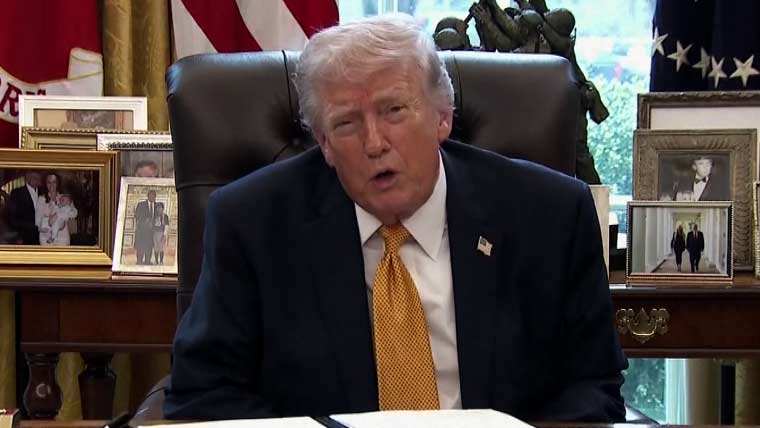 امریکی صدر کے آبنائے ہرمز کھلوانے میں مدد نہ دینے پر نیٹو سمیت اتحادیوں سے شکوے