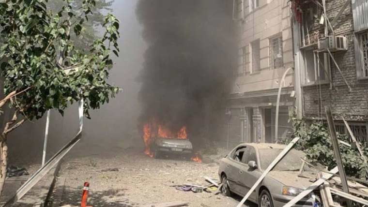 ایران کے دارالحکومت تہران میں یکے بعد دیگرے کئی زور دار دھماکے