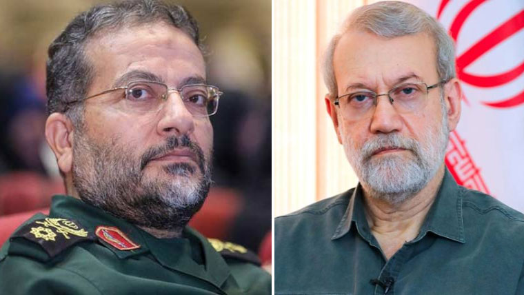ایرانی پاسداران انقلاب کا علی لاریجانی اور دیگر شہدا کے خون کا بدلہ لینے کا اعلان