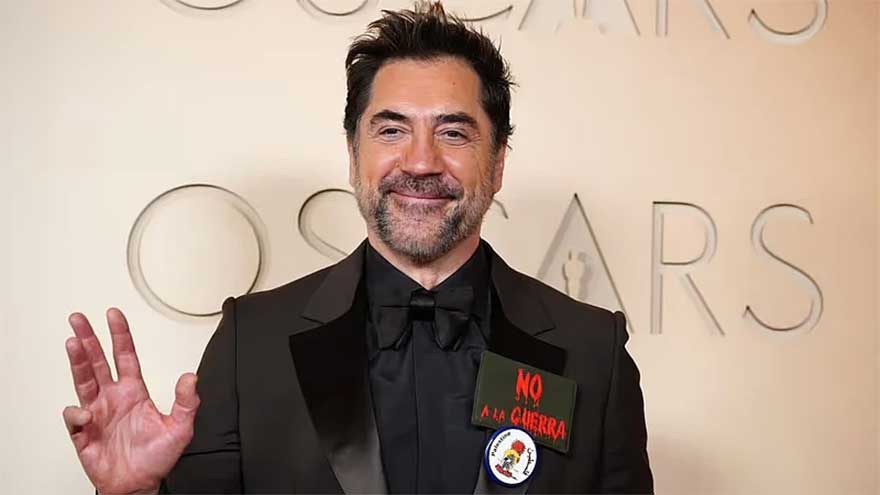 Oscars 2026: Javier Bardem says 'No to war and free Palestine'