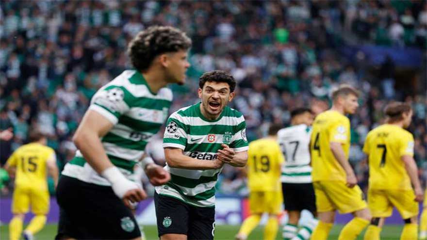 Sporting Lisbon thrash Bodo/Glimt to reach Champions League quarters