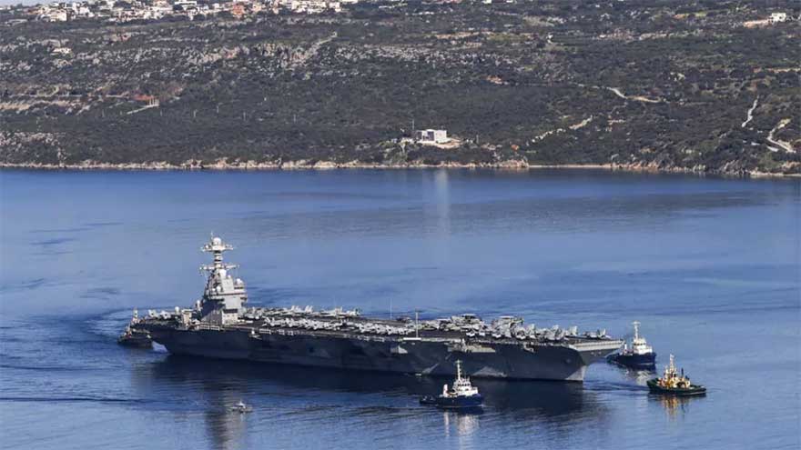 Dunya News USS Gerald R. Ford: the world's biggest aircraft carrier