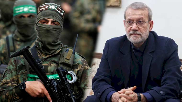 حماس کی علی لاریجانی پر اسرائیلی حملے کی مذمت، ایرانی عوام سے اظہار تعزیت