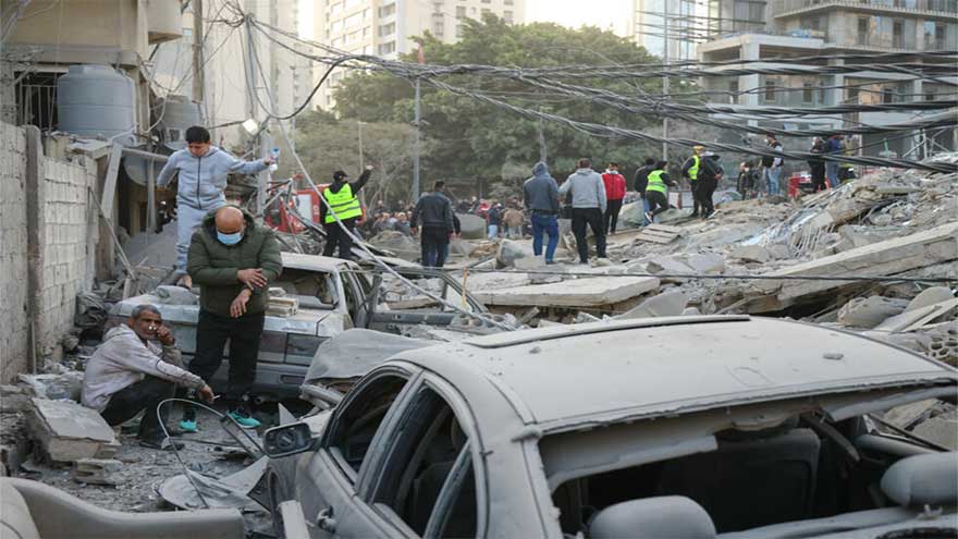 Israel conducts wave of strikes on Beirut, knocks out southern bridges