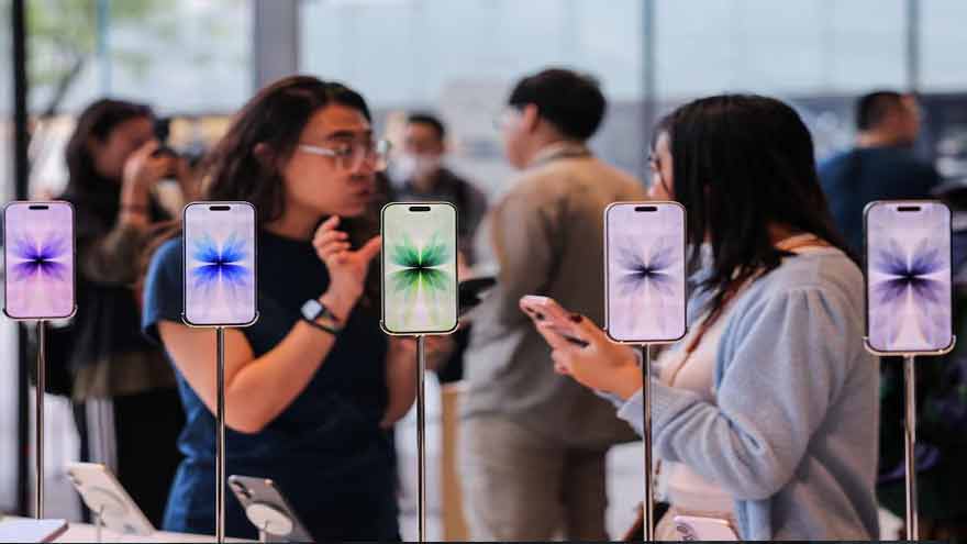 Apple's China smartphone sales jump 23% to start 2026, bucking industry trend