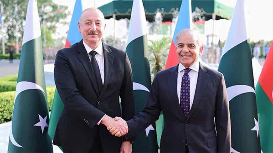 Dunya News PM Shehbaz, Azerbaijan president exchange eid greetings