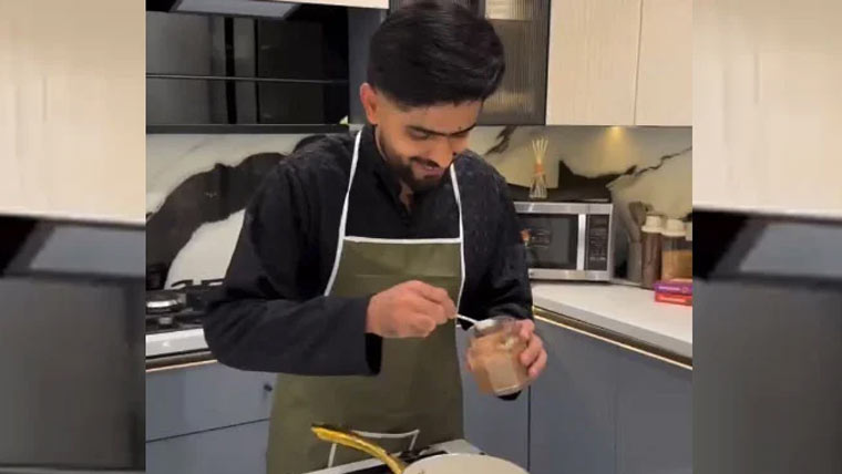 میٹھی عید کی میٹھی خوشیاں، بابر اعظم کُک بن گئے