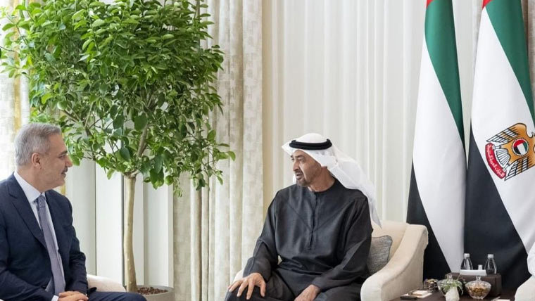 یو اے ای اور ترکیہ میں عید رابطہ، علاقائی سکیورٹی صورتحال پر تبادلہ خیال 