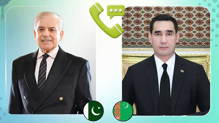 وزیراعظم  کا صدر ترکمانستان سے ٹیلیفونک رابطہ، عید الفطر کی مبارکباد دی