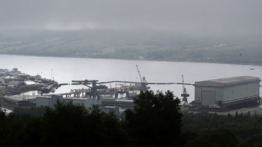 Iranian man, Romanian woman charged over attempt to enter UK submarine base