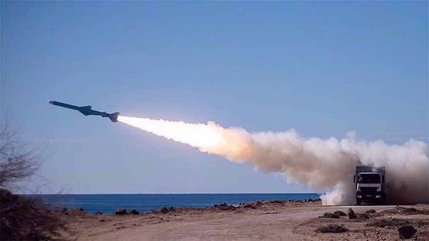 Iran fires missiles toward US-UK base in Indian ocean, Iran's Mehr says