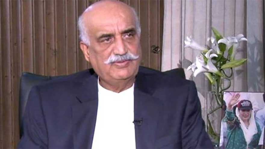 India, Israel using Afghan regime against Pakistan: Khursheed Shah