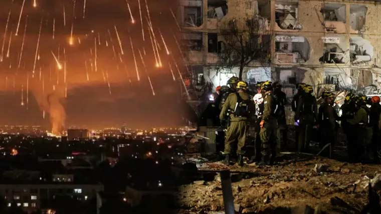 ایران کے اسرائیل پر حملے جاری، درجنوں عمارتیں ملیا میٹ: 10 صیہونی ہلاک، 180 زخمی
