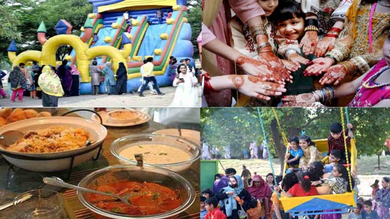 عیدالفطر کا تیسرا روز: سیر سپاٹے اور دعوتوں کے اہتمام کا سلسلہ جاری