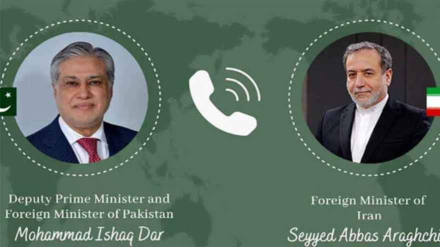 Iran-US-Israeli tensions: Ishaq Dar, Abbas Araghchi discuss regional tensions in phone call