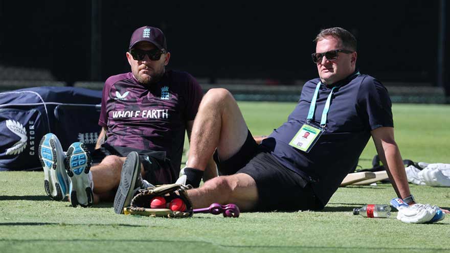England coach McCullum survives review into Ashes drubbing