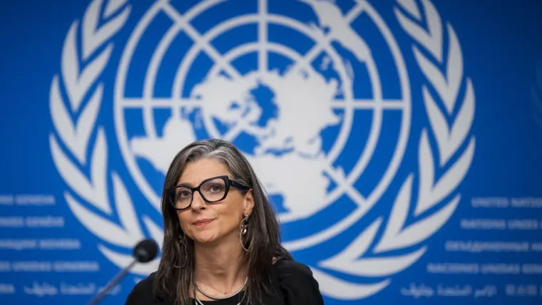 دنیا نے اسرائیل کو فلسطینیوں پر تشدد کا لائسنس دے دیا: فرانسسکا البانیز