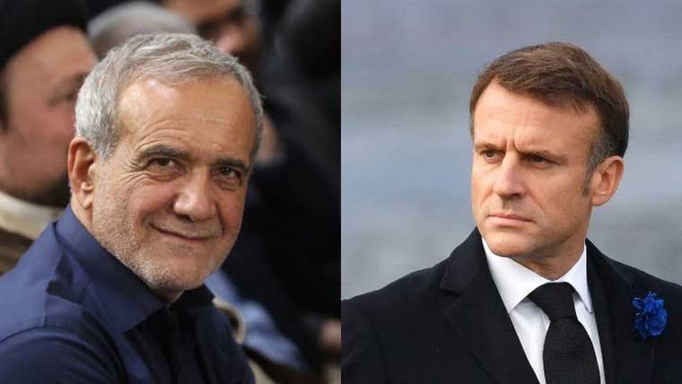 فرانسیسی صدر ایرانی ہم منصب رابطہ، کشیدگی کم کرنے کیلئے سنجیدہ مذاکرات پر زور