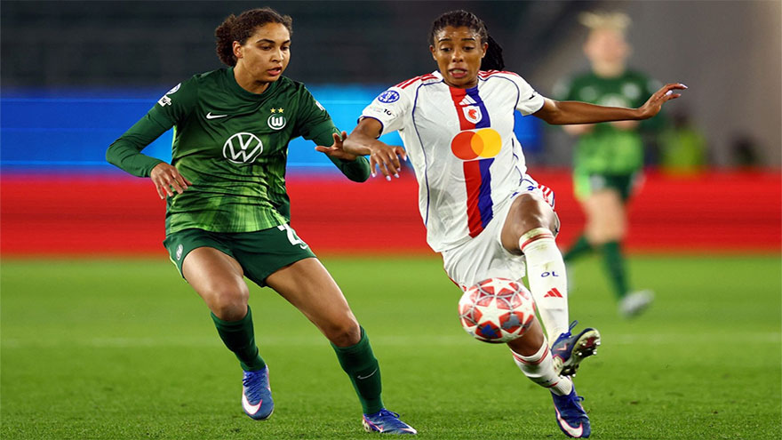 Beerensteyn goal gives Wolfsburg edge over Lyon in Women's Champions League