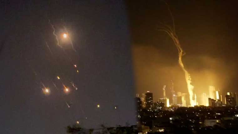 اسرائیل ایران کے بوشہر نیوکلیئر پاور پلانٹ پر حملہ: ایران نے جواب تل ابیب کو نشانے پر رکھ لیا، متعدد زخمی