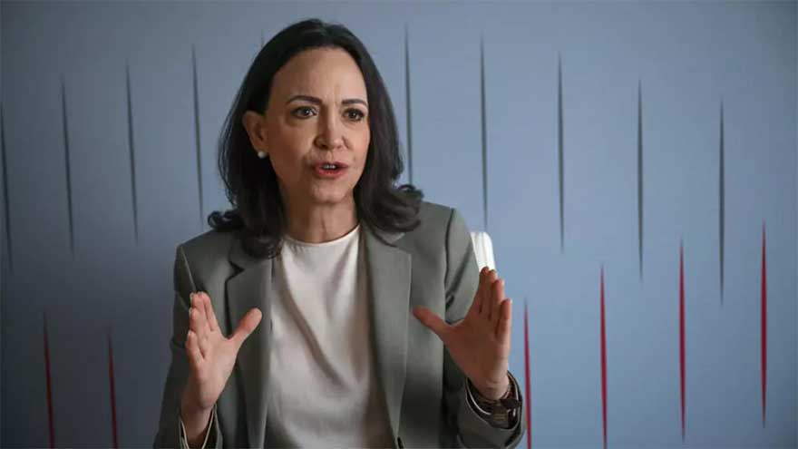 Dunya News Trump has destroyed Venezuela's socialist ideology: opposition leader