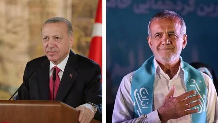 ترک صدر کا صہیونی جارحیت کیخلاف مؤقف قابلِ تحسین ہے: مسعود پزشکیان