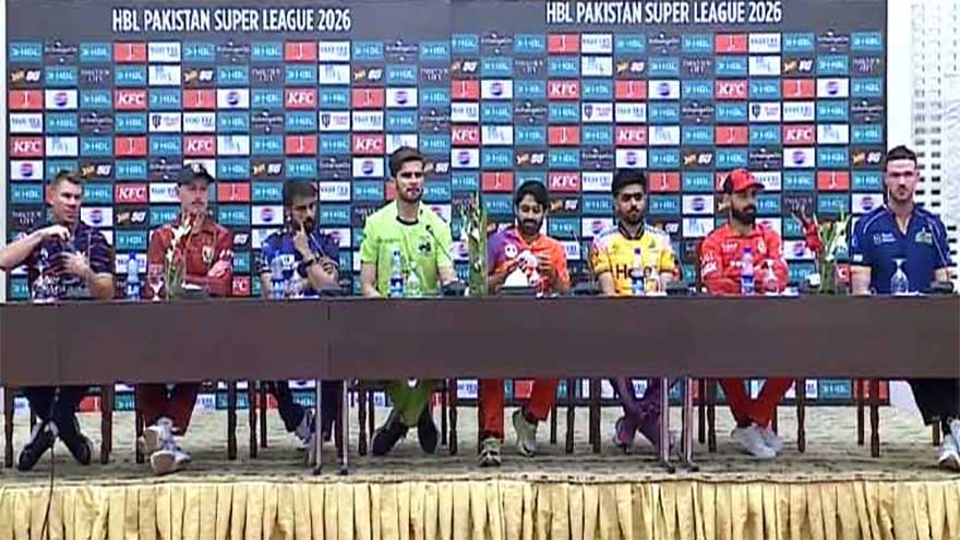 PSL 11 captains address media ahead of tournament opener